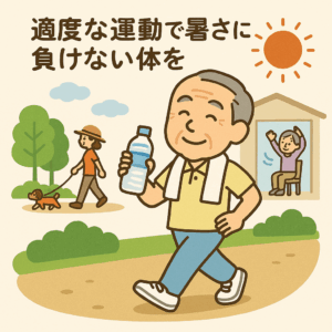 シニア夏バテ熱中症対策