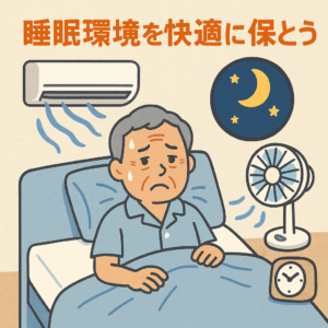 シニア夏バテ熱中症対策